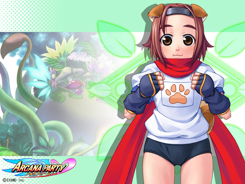 Arcana Party character art