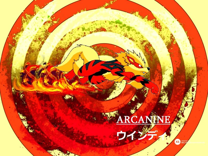 Arcanine Running