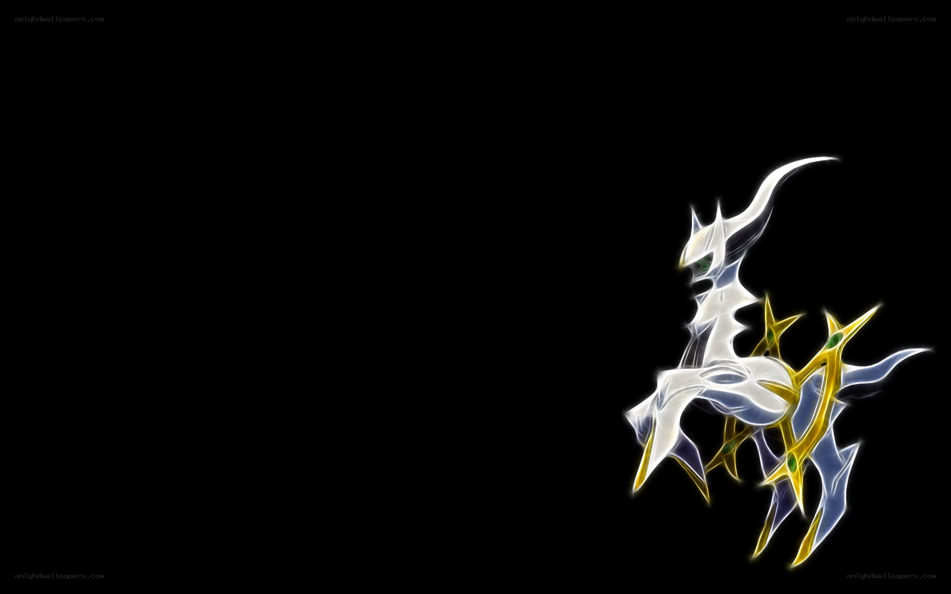 Arceus glowing form
