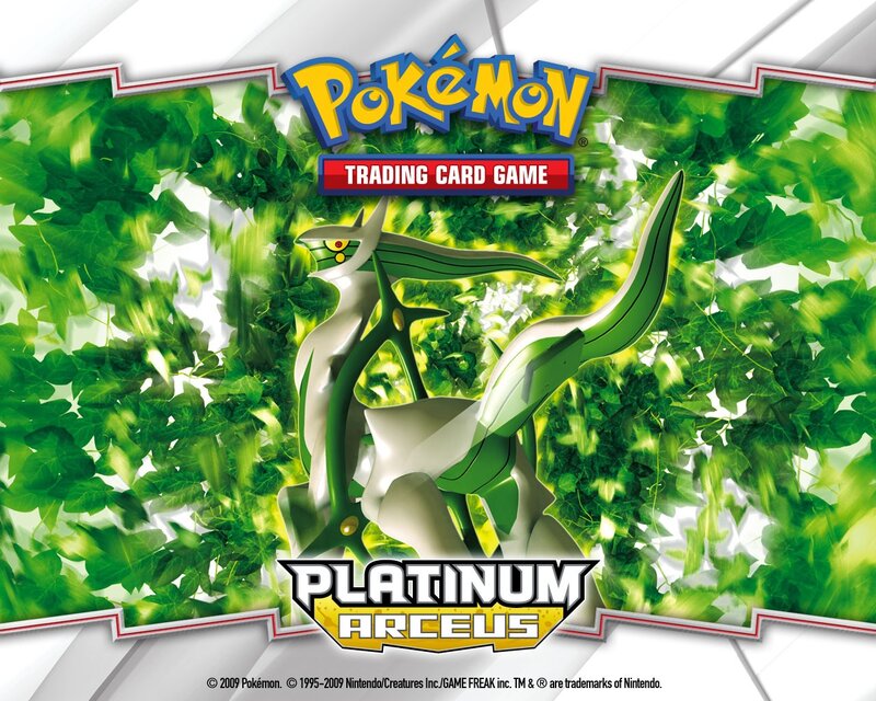 Arceus in Foliage — Green