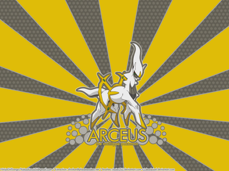 Arceus Pokemon artwork