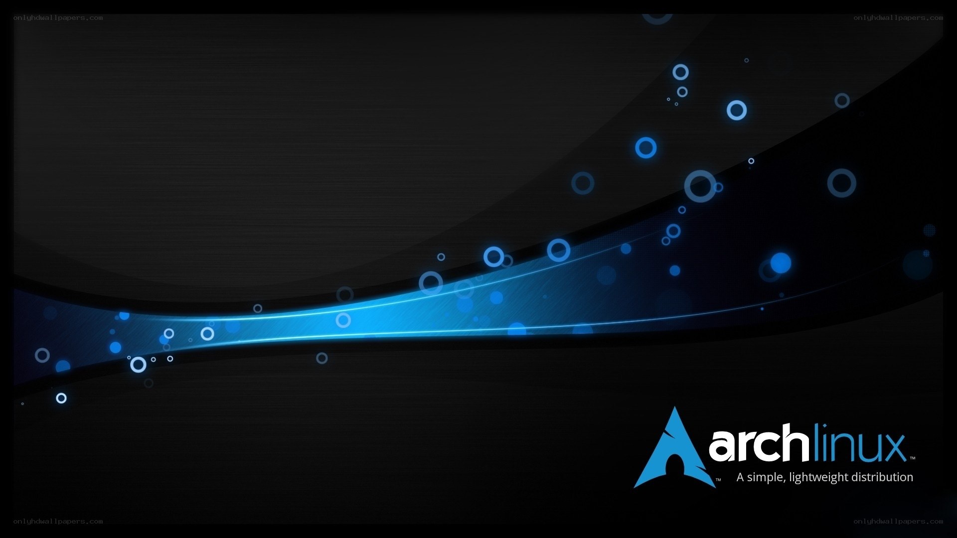 Arch Linux abstract background