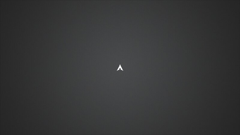 Arch Linux boot screen