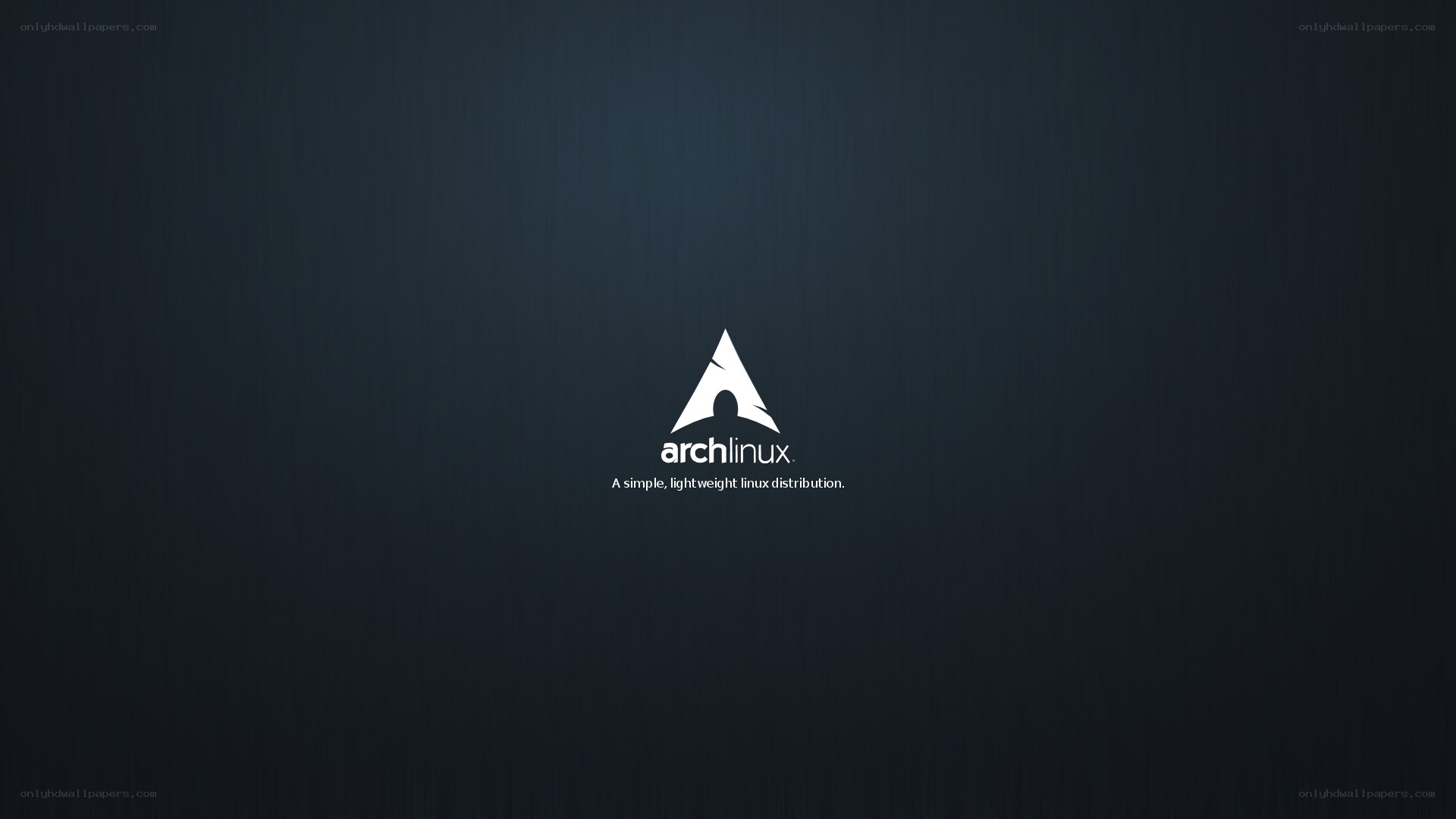 Arch Linux boot screen