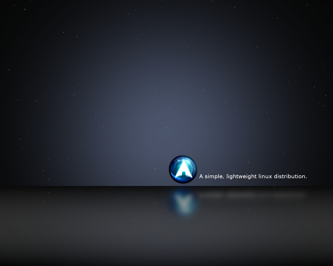 Arch Linux boot screen