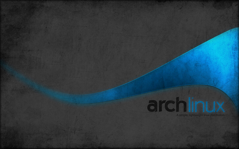 Arch Linux branding wallpaper