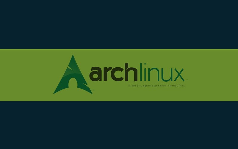 Arch Linux logo banner