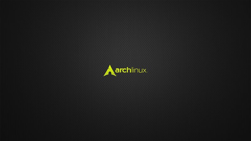 Arch Linux Logo — Black, Neutral, Minimalist, Green