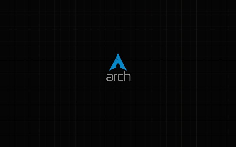 Arch Linux Logo — Black, Neutral