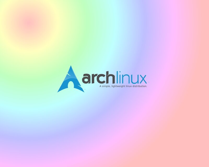 Arch Linux Logo — Blue, Calm, Digital Art