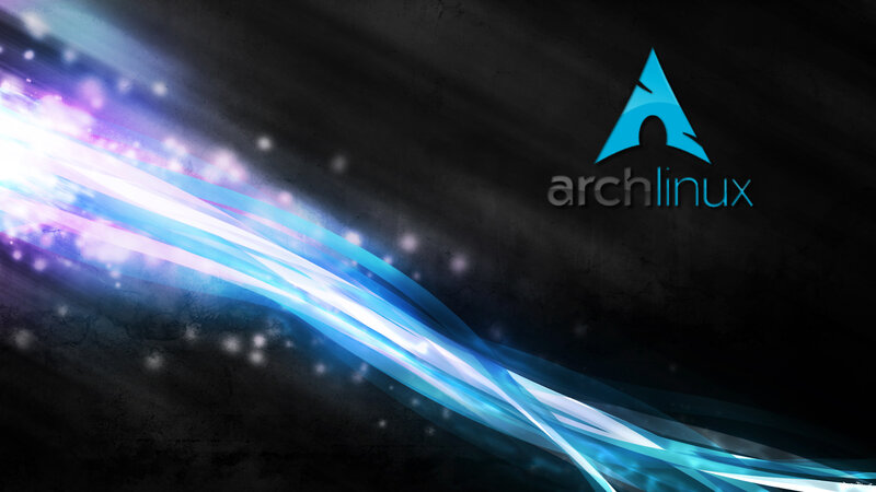 Arch Linux Logo — Blue, Dynamic