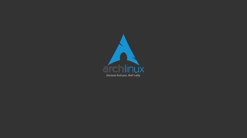Arch Linux Logo — Gray, Minimalist, Vector Art