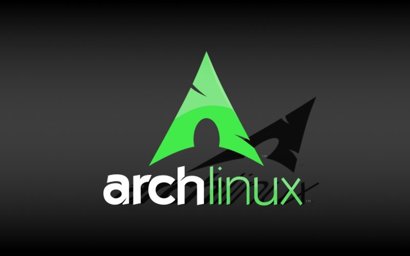 Arch Linux Logo — Green, Minimalist