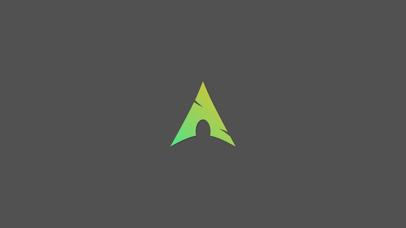 Arch Linux Logo — Green