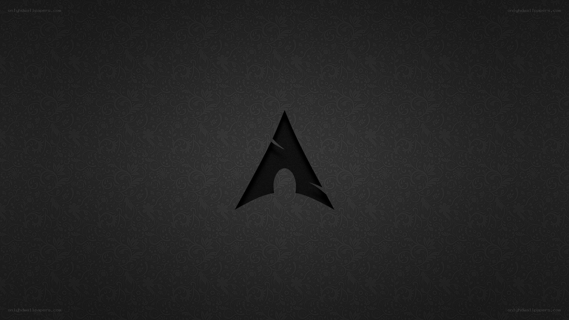 Arch Linux logo wallpaper