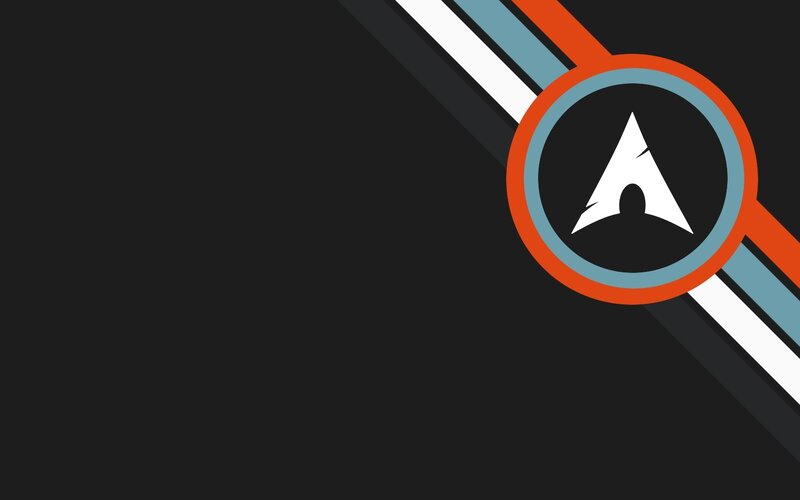 Arch Linux logo wallpaper