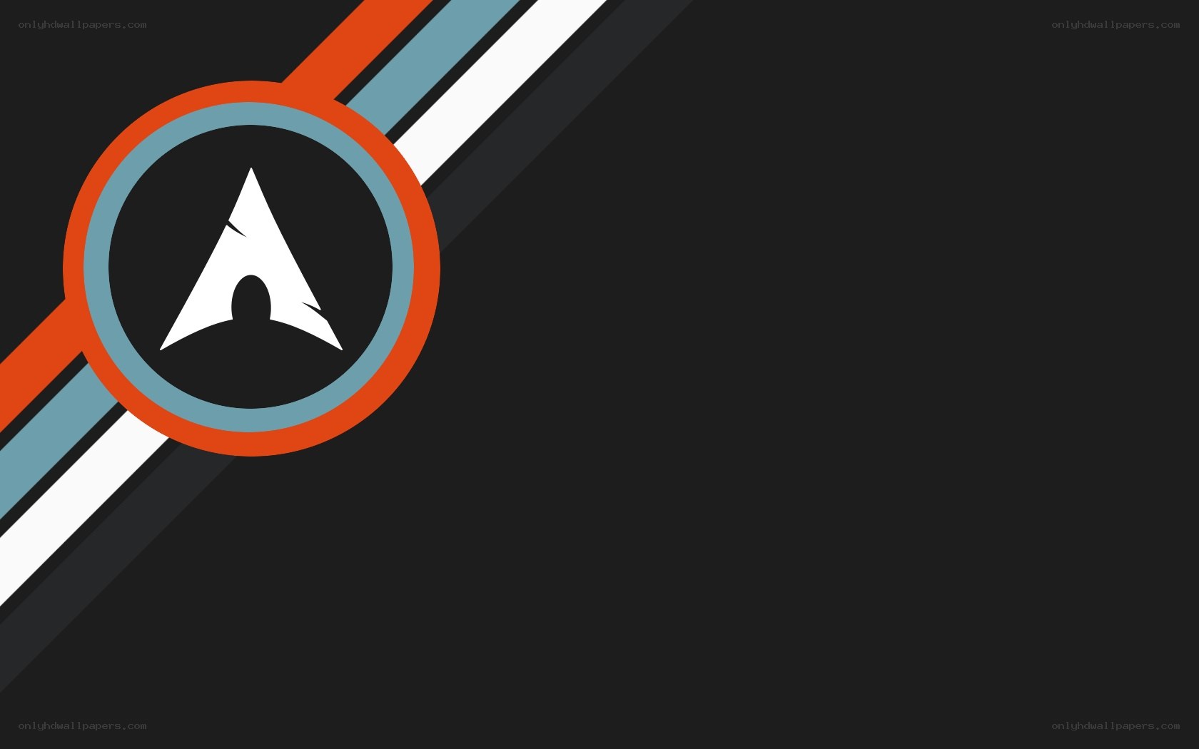 Arch Linux logo wallpaper