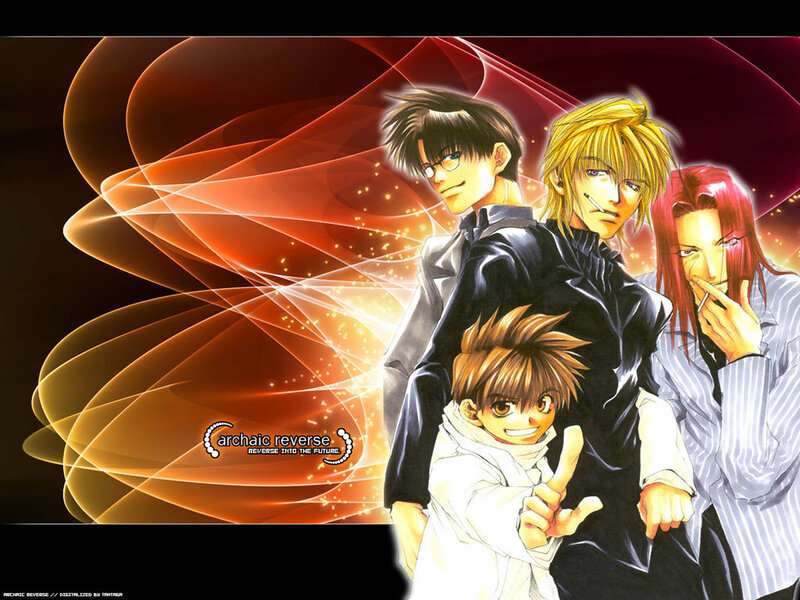Archae Reverse anime characters