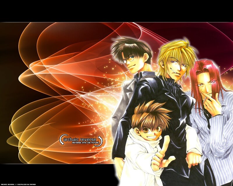 Archae Reverse anime characters