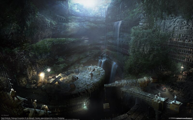 Archaeological Excavation Site — Green