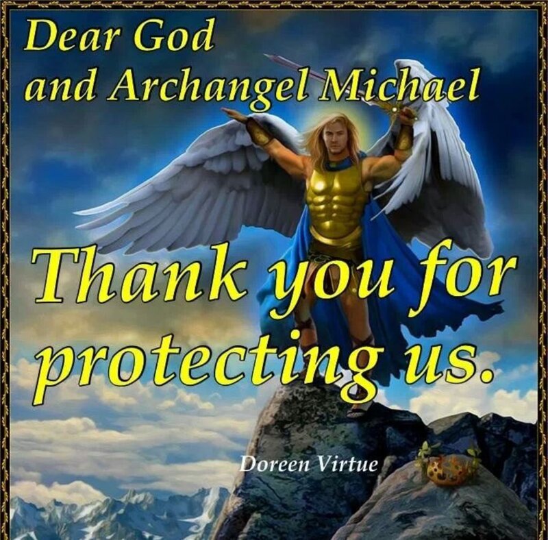 Archangel Michael — Blue