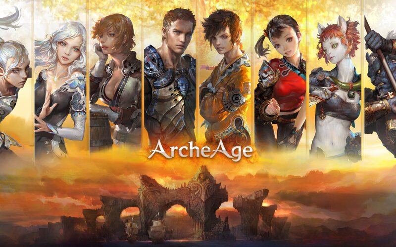 ArcheAge character lineup