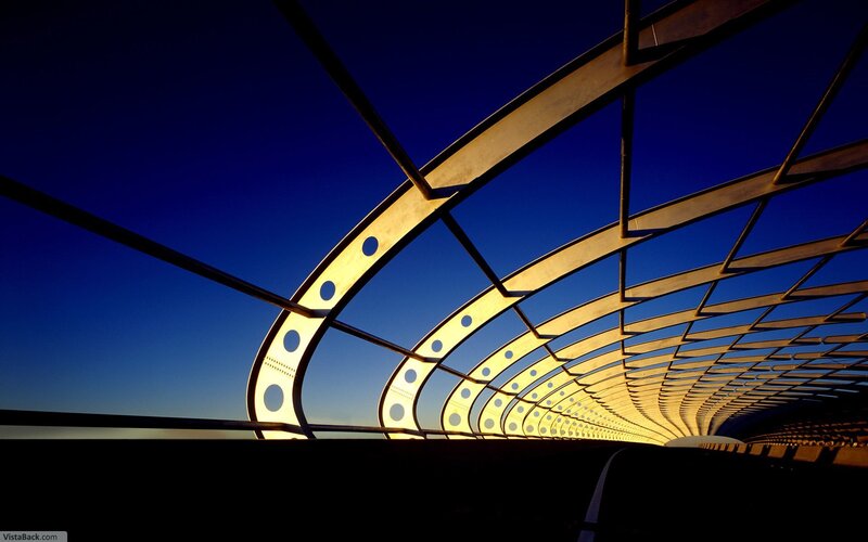Arched Metal Structure