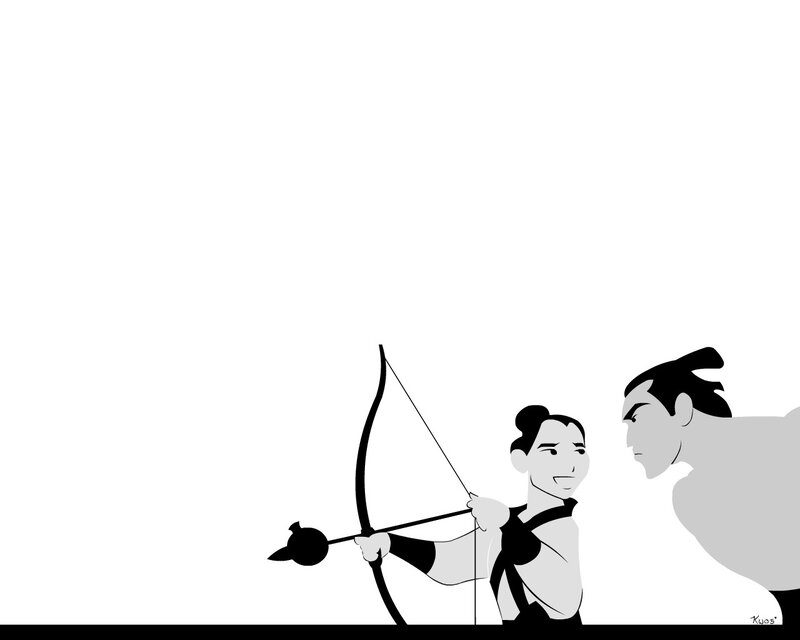archer aiming at target