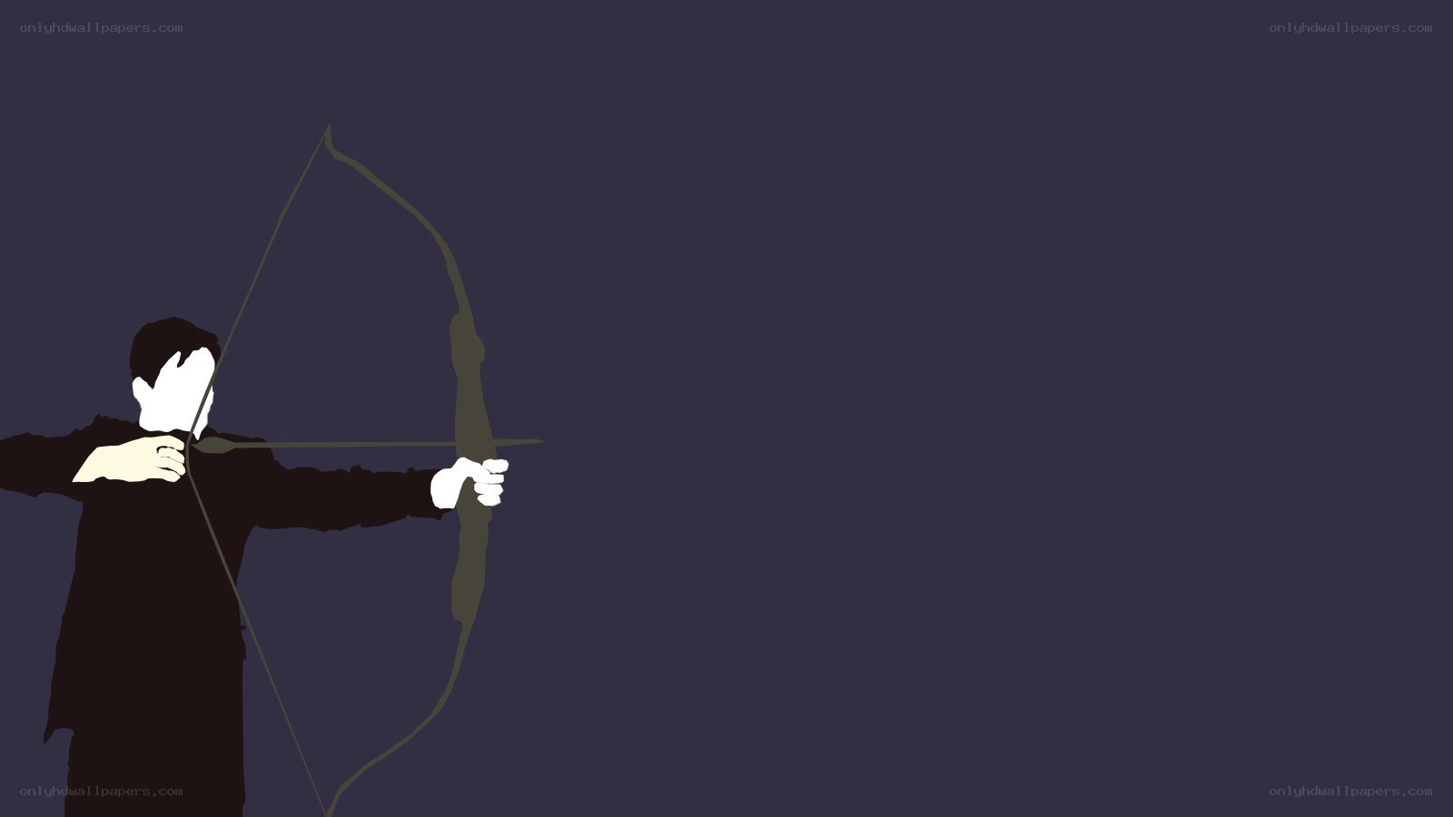archer aiming bow