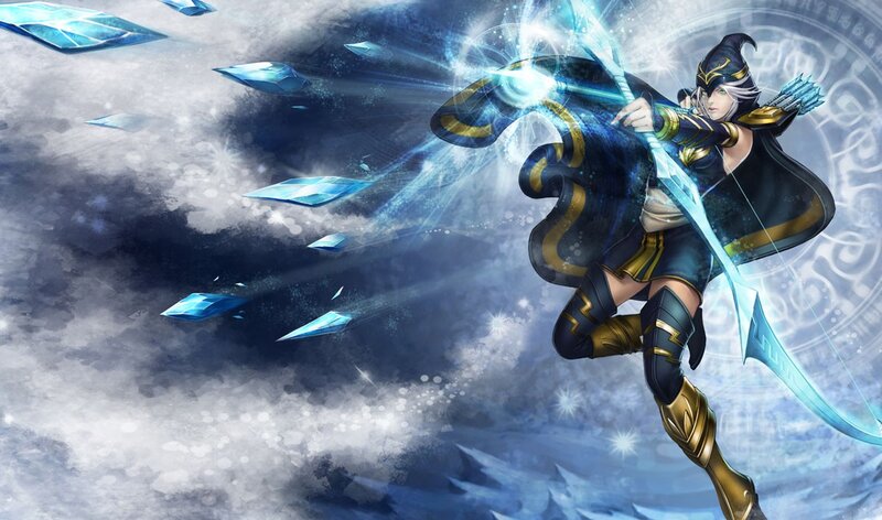 archer casting ice spell