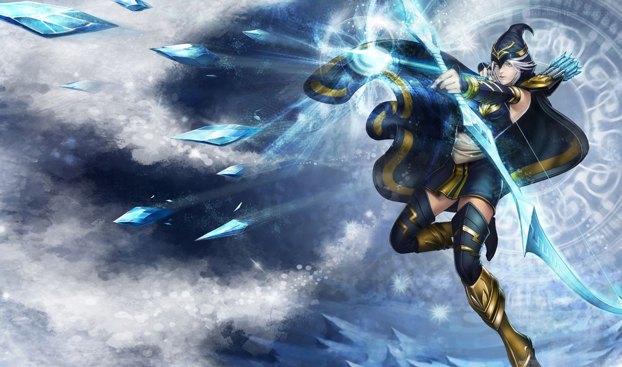 archer casting ice spell