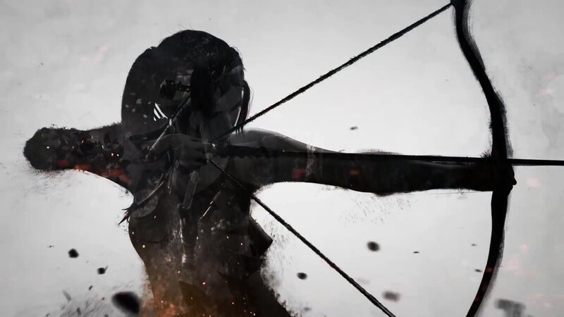Archer Drawing Bow — Black