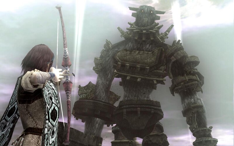 archer facing giant robot