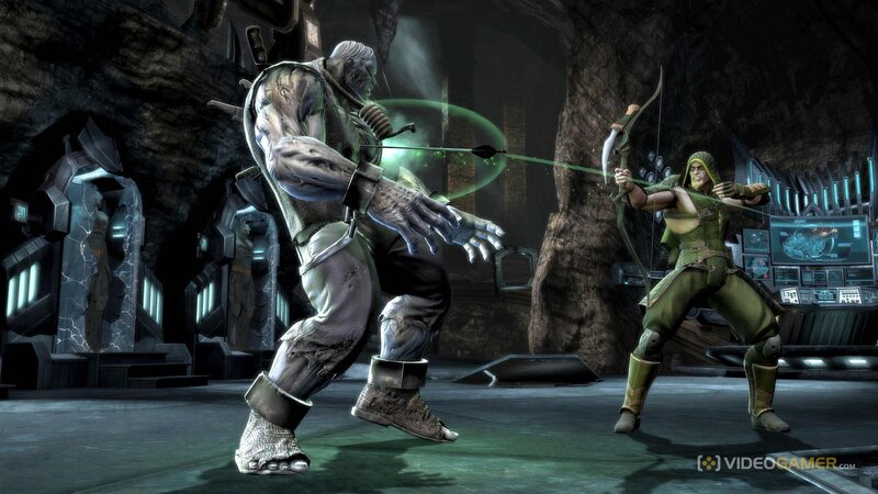 Archer Facing Monster — Green