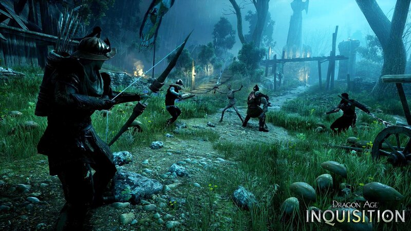 Archer Fighting Enemies