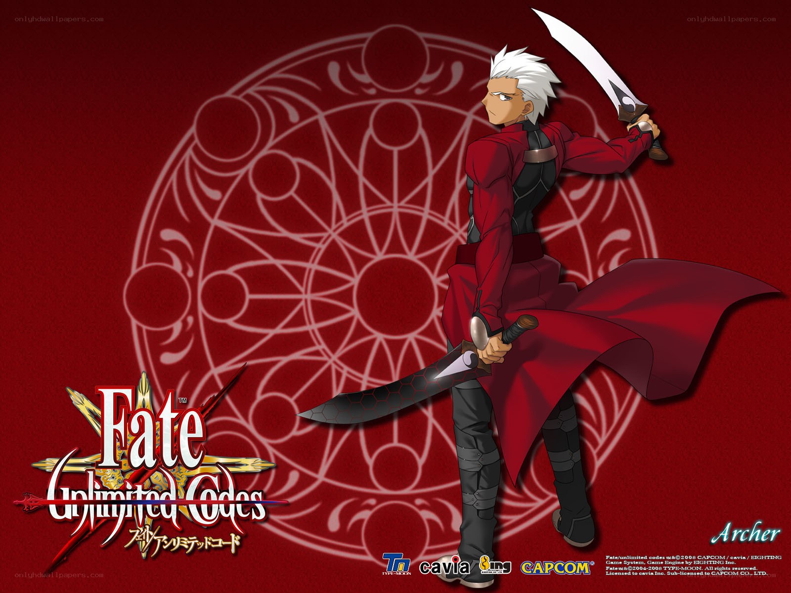 Archer from Fate Unlimited Codes