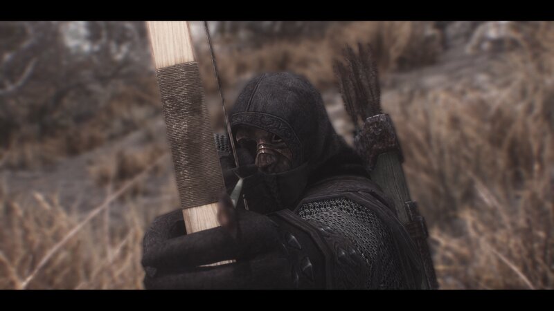 Archer in Dark Armor — Black