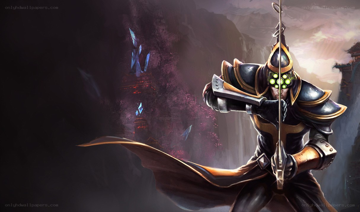 archer in dark armor