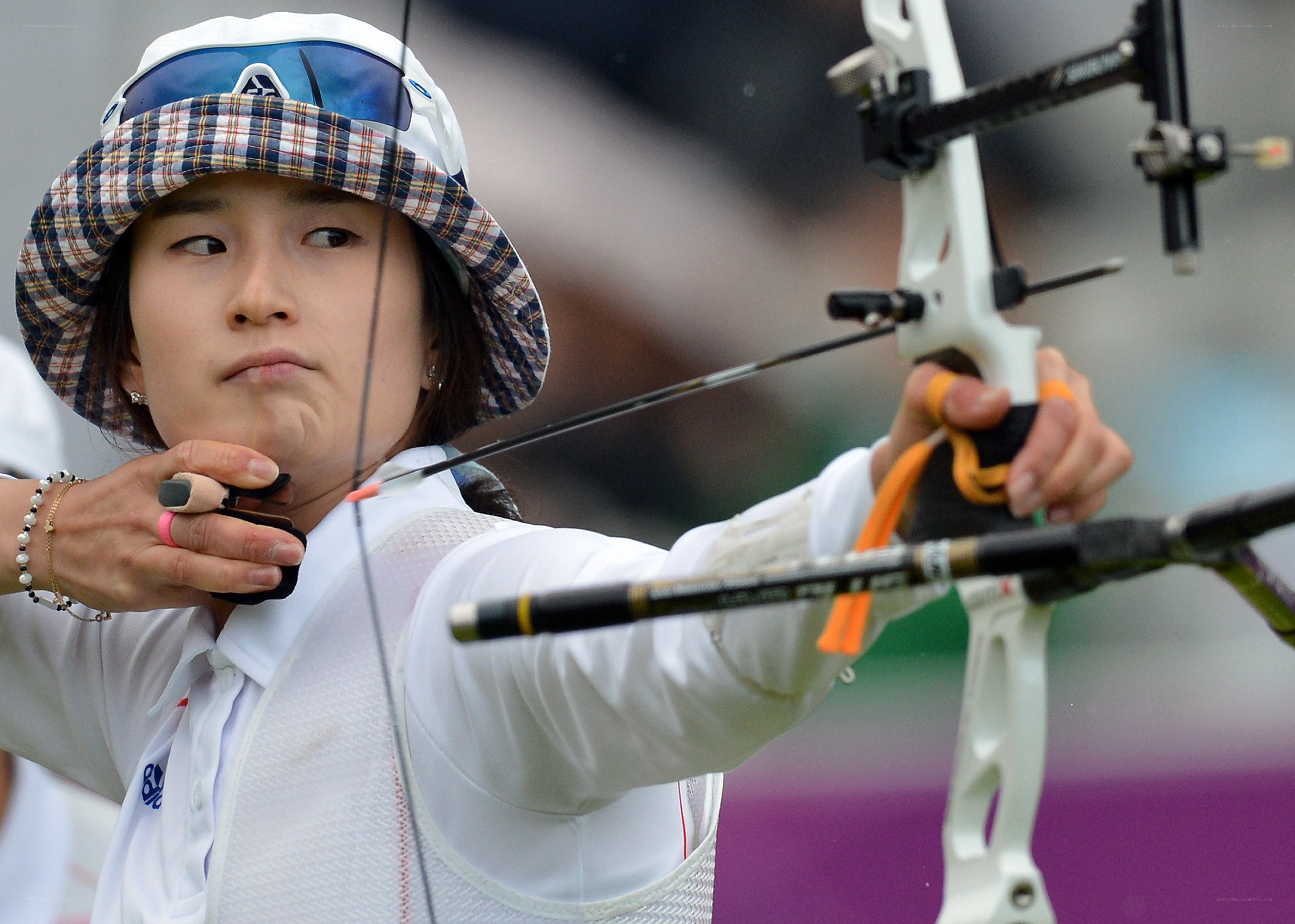 archer in focus
