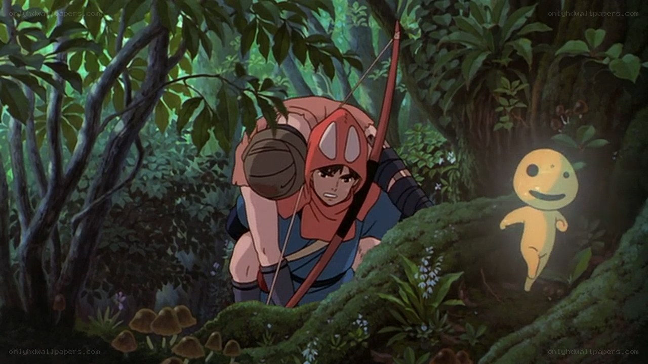 archer in forest with spirit
