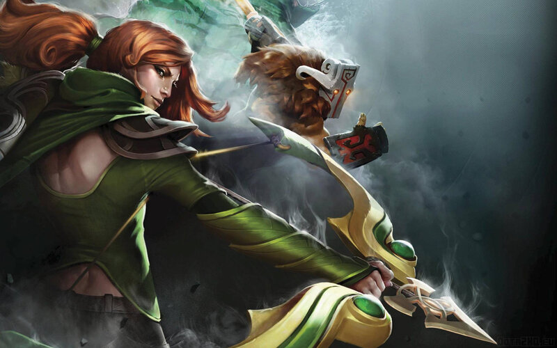 archer in green cloak