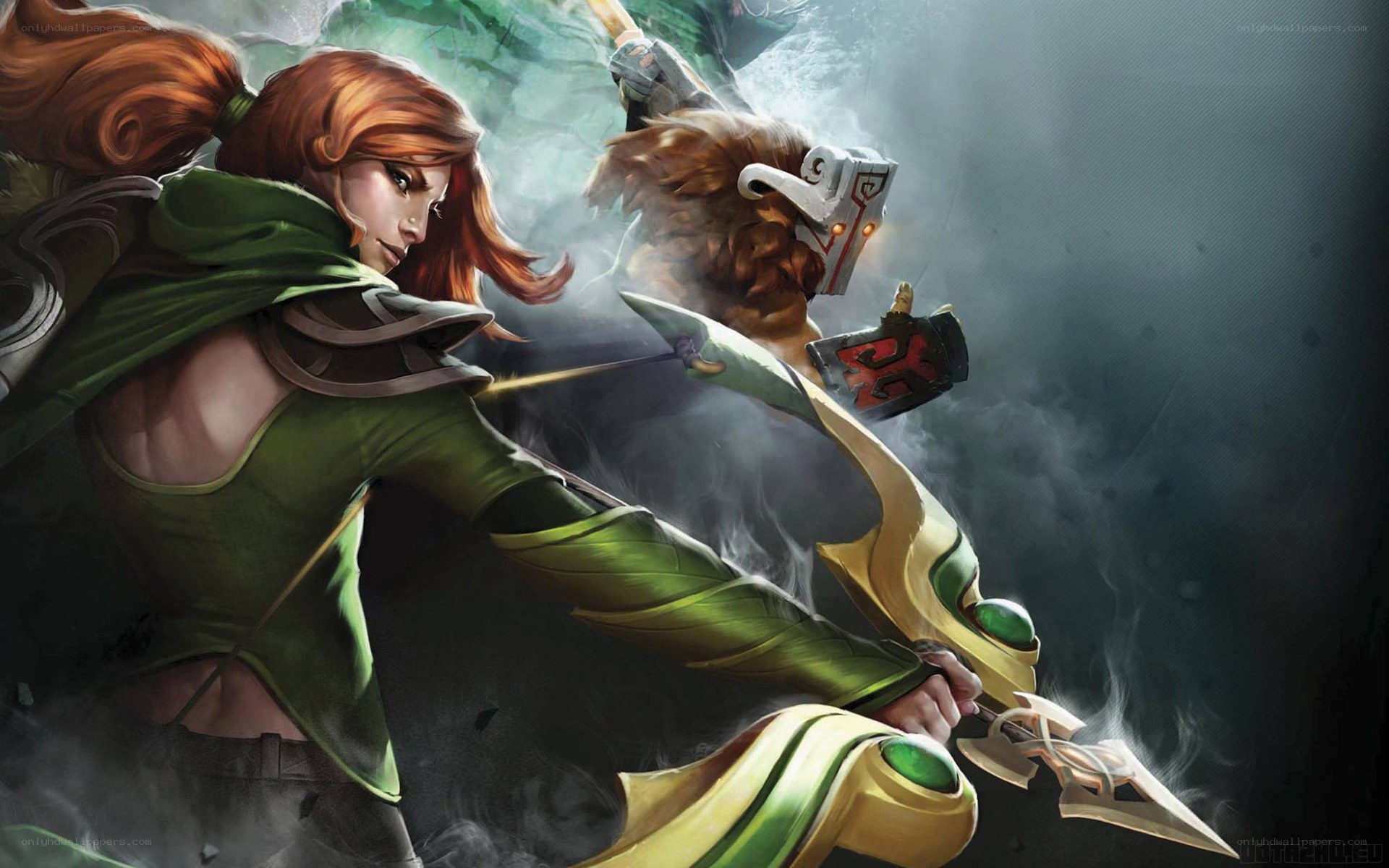 archer in green cloak