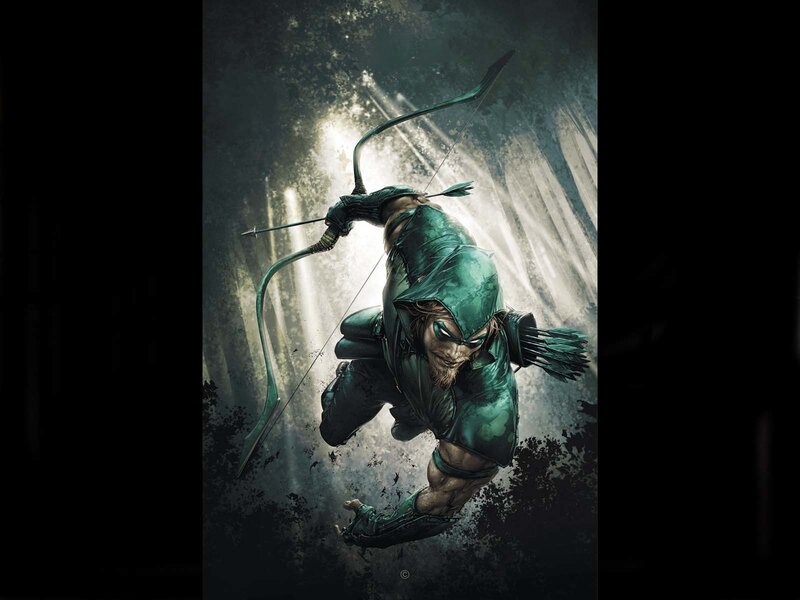 Archer in Green Suit