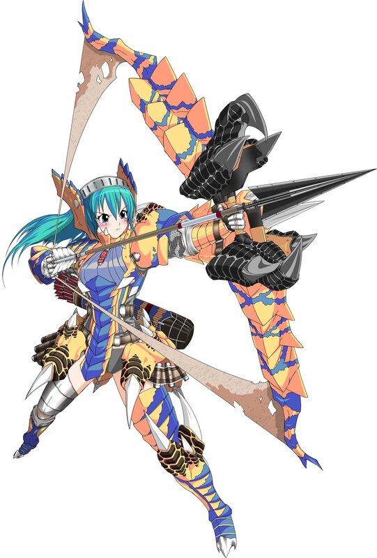 archer in monster hunter armor