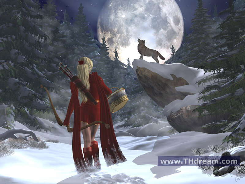 Archer in Red Cloak