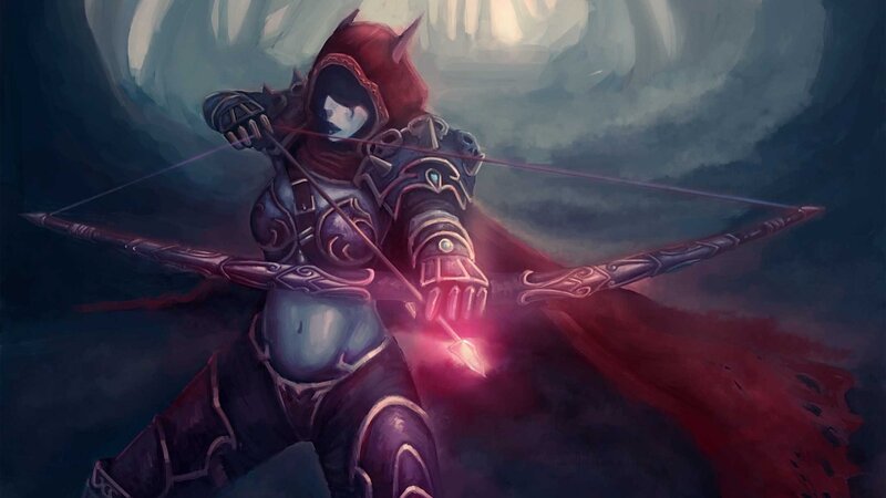 archer in red hood