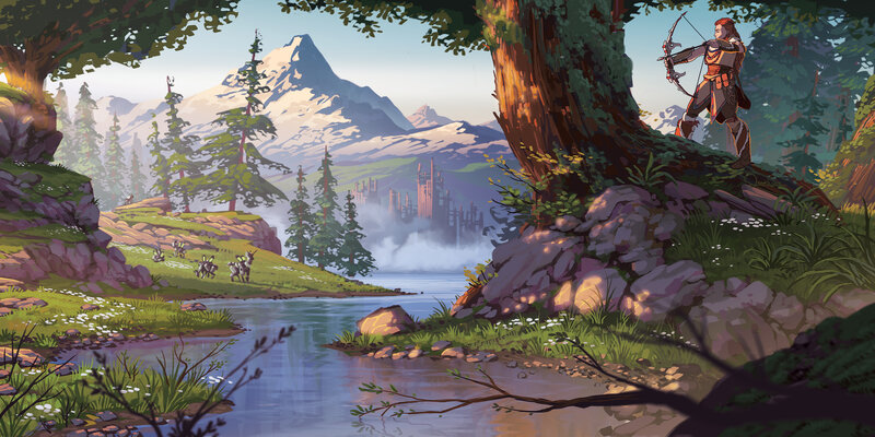 Archer on a Hill