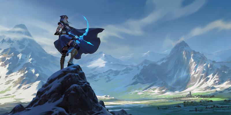 Archer on a Mountain