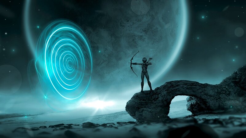 Archer on Alien Planet