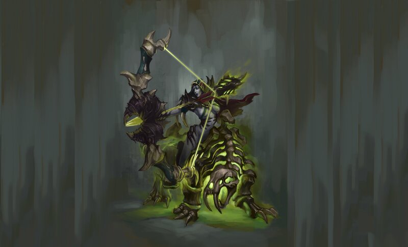 archer riding a creature
